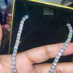 WG DMND Chain Tennis Chain 22”