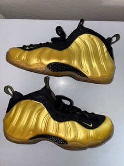 Nike Foamposite pearlized yellow 2011 sz 10.5