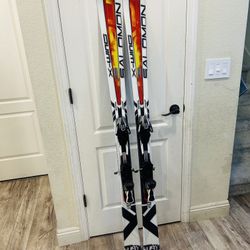 SALOMON SKIS WITH BINDINGS 170cm