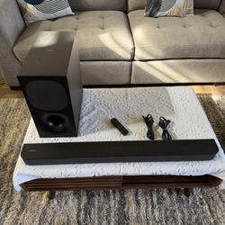 Sound Bar Sony HT SC40 With Sub
