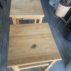 Wooden Stools