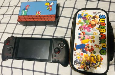 Nintendo Switch with accessories