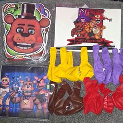 Five Nights At Freddy's Party Supplies