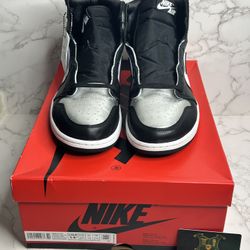 Jordan 1 “Silver Toe” Wmns Size 14.5/13M Pre Owned 