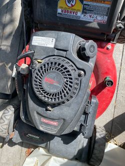 Lawnmower with bag