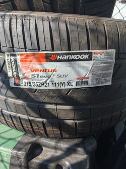 Hankook Ventus S1 evo3 SUV Tire 315/35ZR21