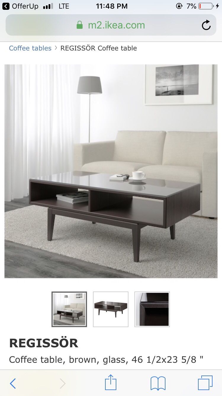 IKEA regissor coffee table