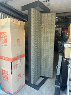 Malibu Metal & Wicker Grand Outdoor Sofa