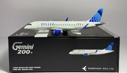 Gemini Jets 1:200 United  Express Embraer 175 N606UX