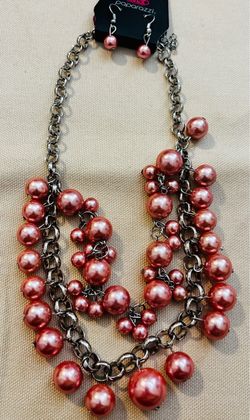 Mixed Paparazzi Jewelry, Necklaces Come with Earrings ,and Bracelets are Separate and different color too.Necklaces are $ 5.00 and Bracelets $2 Each