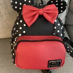 Minnie Mouse Backpack And Wallet