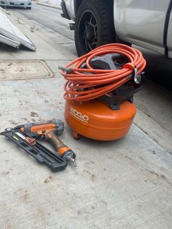 Rigid compressor and nail gun