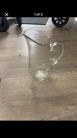 Glass Pitcher 