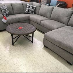 Ballinasloe Platinum RAF Sectional / couch /Living room set