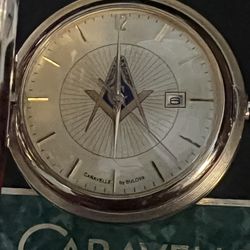 Masonic Pocket watch By Bulova