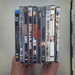 10 Action DVDs
