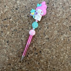 My Melody Hello Kitty Doorables Beaded Pen