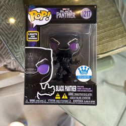Funko Pop Black Panther Exclusive Lights And Sounds