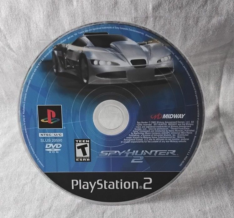 Spy Hunter 2 PS2 (Disc Only, 2003)