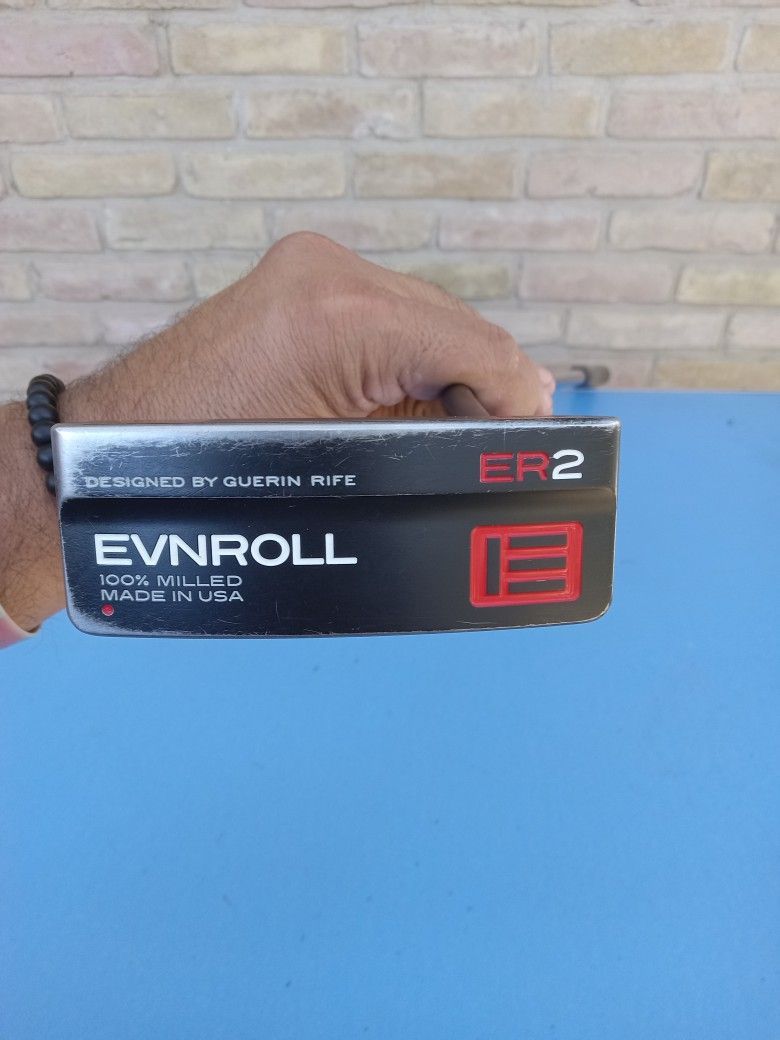 EVNROLL ER2 Mid Blade Black 34.5" Putter