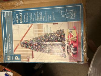 Holiday Time 6.5 ft Pre-Lit LED Boston Pine Tree