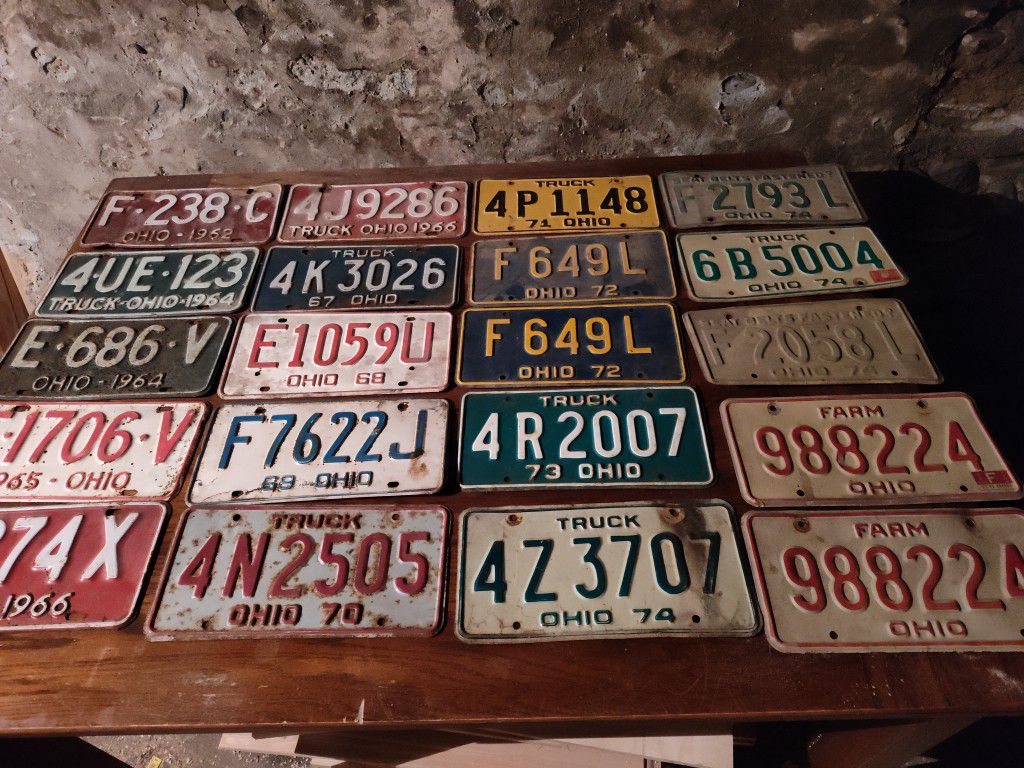 Licence Plates From 1(contact info removed)
