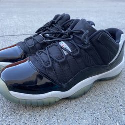 Nike Air Jordan 11 Retro Low Infrared GS Size 7 Shoes 528895-023