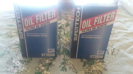2 brand new oil filters