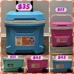 Igloo wheeled cooler 🌊☀️🏖️