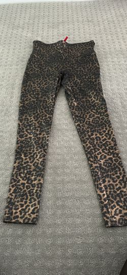 Spanx leopard size medium petite length