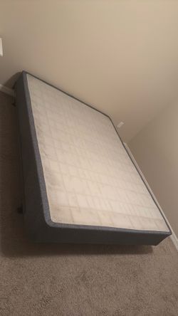 Box spring and bed frame