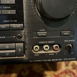 Sony STR-AV1070 Surround Sound Receiver