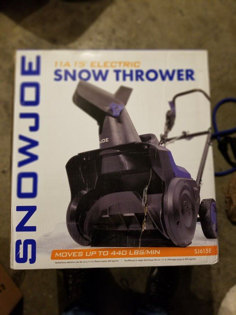 Brand New Snow Joe Never Used