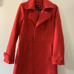Red Coat Size Large