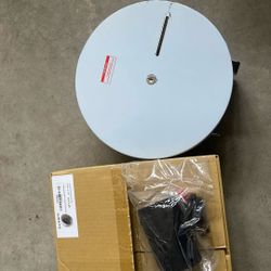 Sunera 9” Jumbo Roll Toilet Paper Dispenser Wall Mount Single