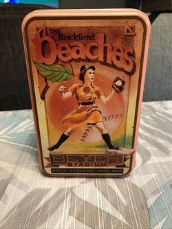 Rockford Peaches, Breyer Stadium Commemorative Tin - 6” X 4” X 3”