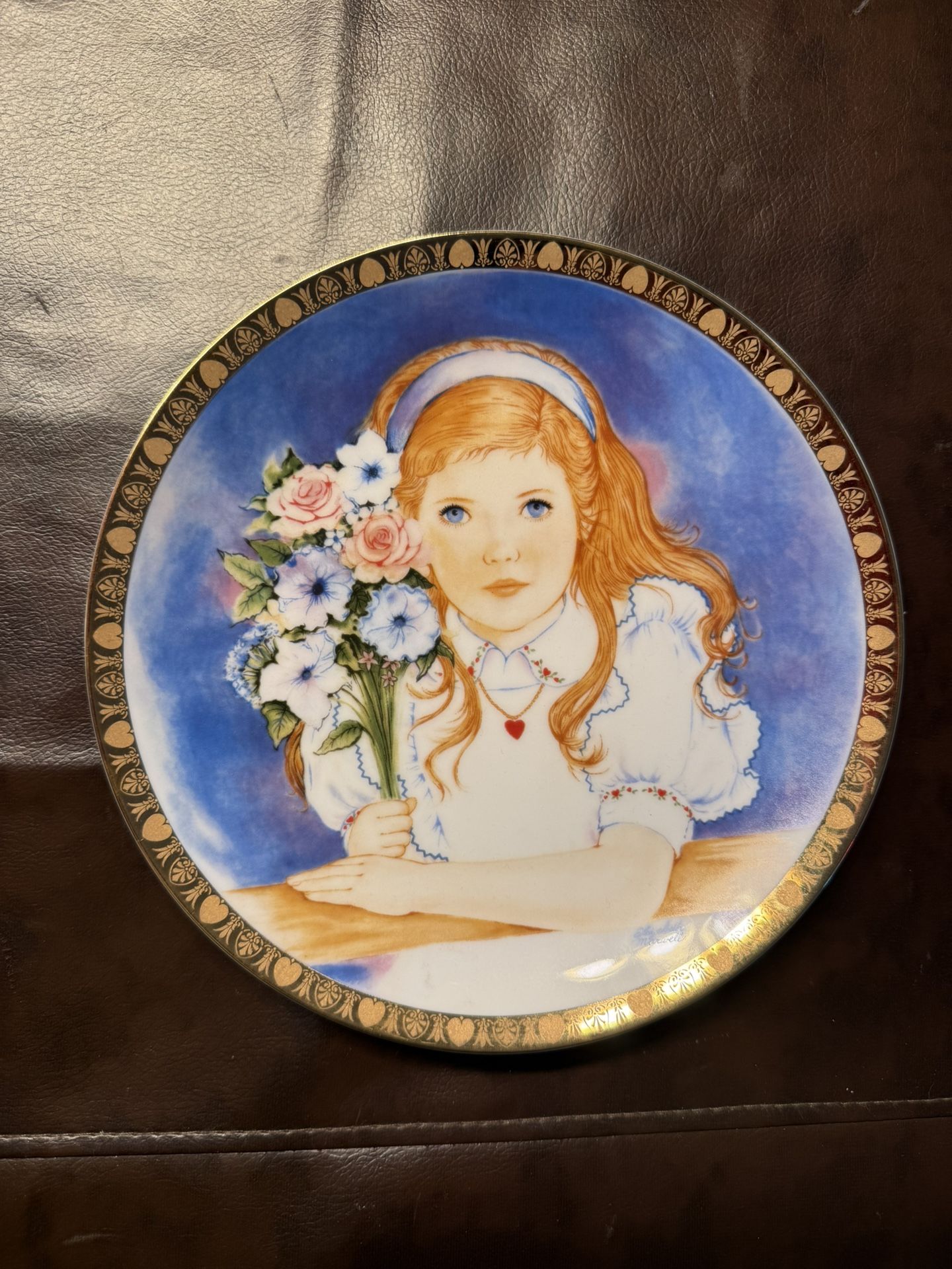 Decorative Plate Petals 8.5”