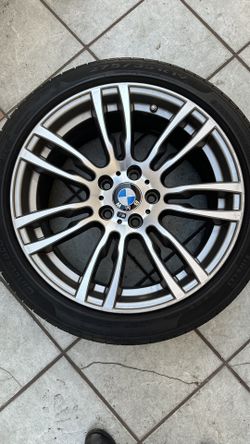 Bmw 19” Rims With Tires