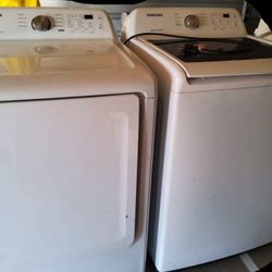 Samsung model wa45T3200aw/a4 washer and Samsung model dvg45t3200w/a3 Gas Dryer