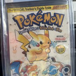 CGC Graded Video Game Strategy Guides