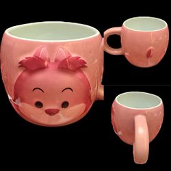 Disney Alice in Wonderland Pink Character Mug Tsum Tsum