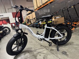 Folding electric bicycle