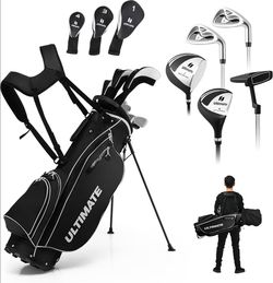 NEW Ultimate 14-Piece Men's Golf Club Set with Stand Bag