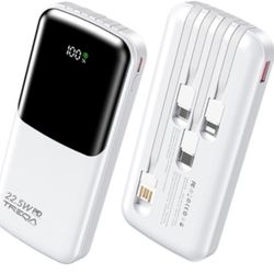Brand New Never Used  New In Box Treqa TR-(contact info removed)0mah 22.5W Power Bank