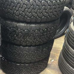 275 60 20 BFGoodrich All Terrain Set of 4