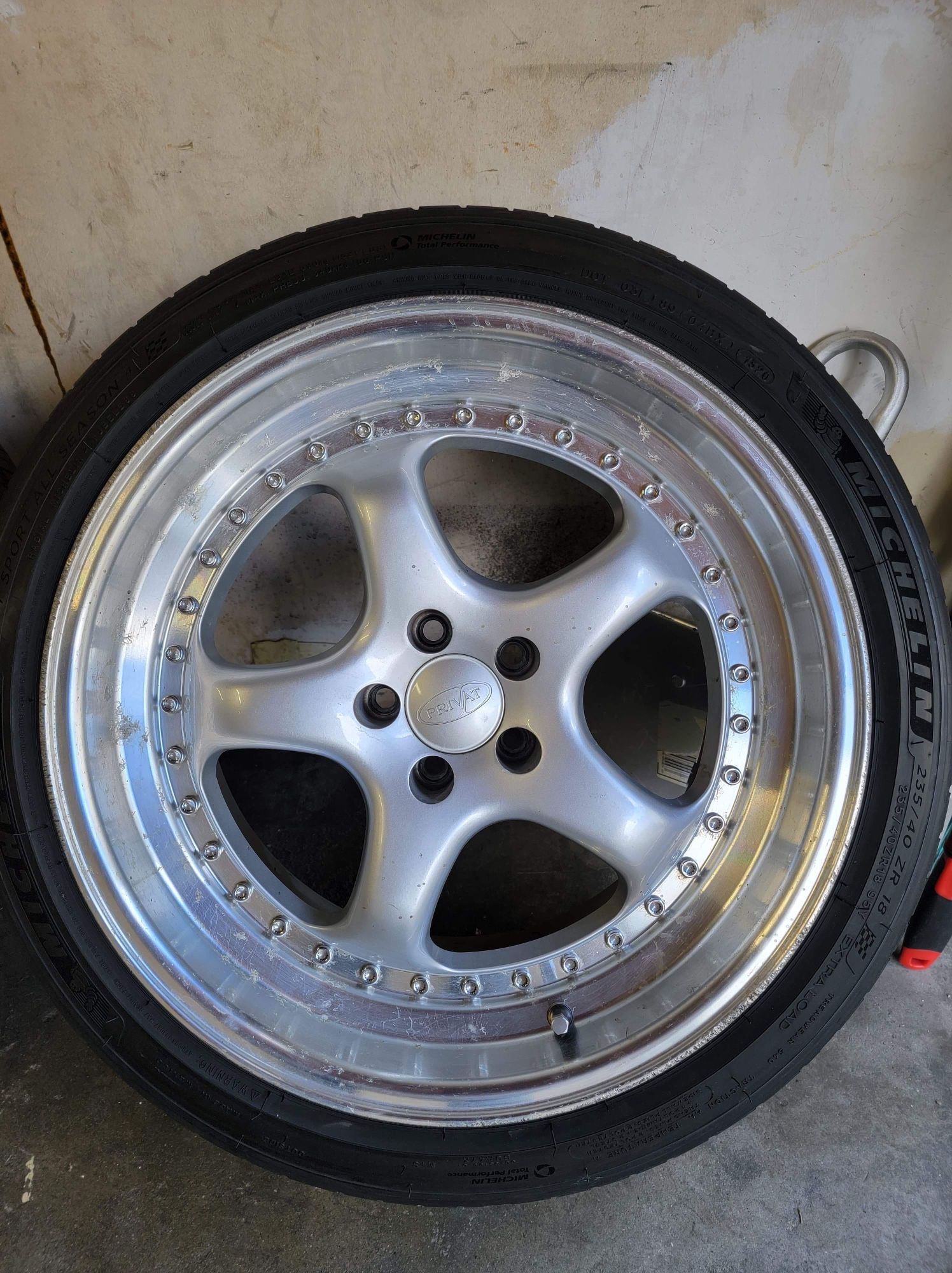 Privat Kup wheels STAGGERED SET