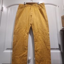 Levi's Yellow 501
