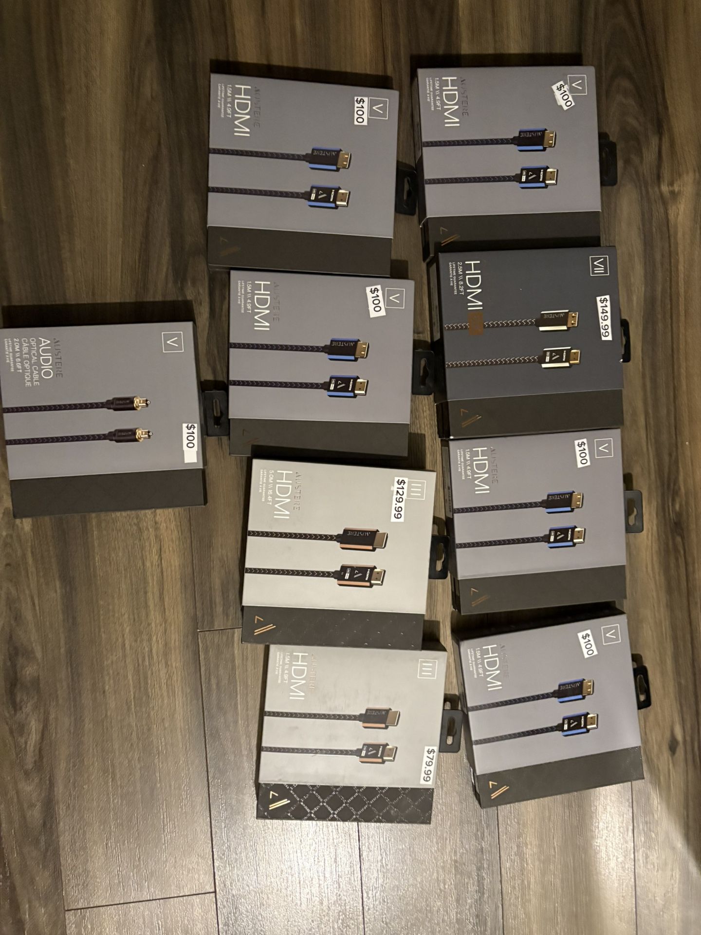 Ausrere hdmi and audio cable brand new