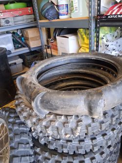 Dirt bike and sand tires