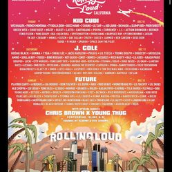2 Rolling Loud Tickets